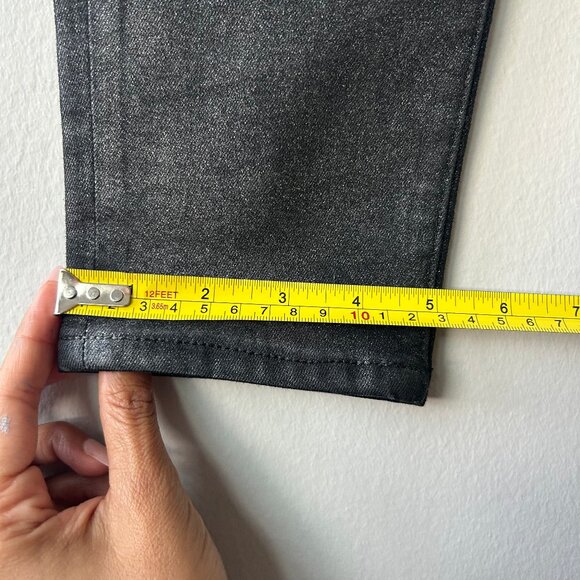 J Brand Jeans | Maria High Rise Skinny Denim Pants Silver Lament Size 29 - Picture 7 of 9